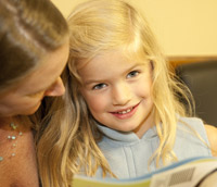 child reading