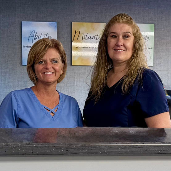 Cindi and Michele