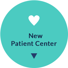 New patient center banner