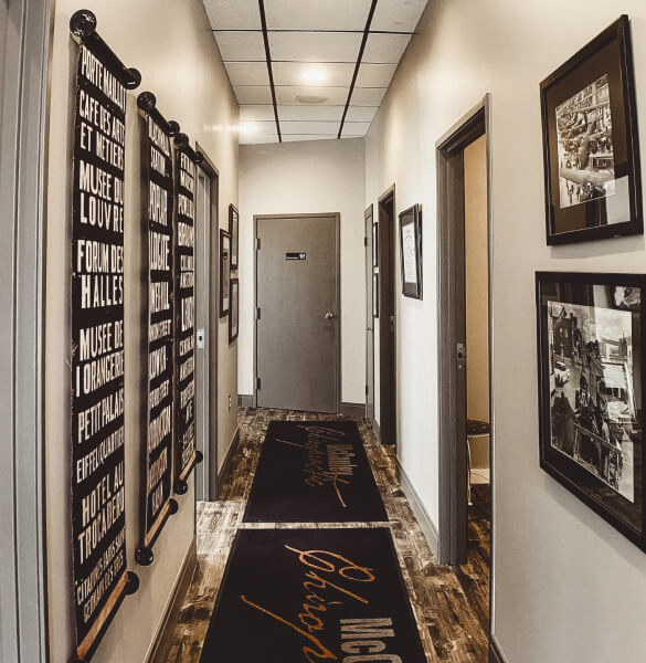 McCauley Chiropractic hallway