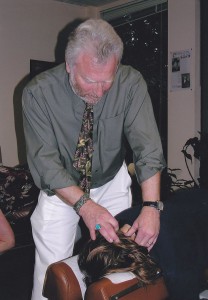 Dr. Harte performs a gentle, specific, scientific chiropractic adjustment