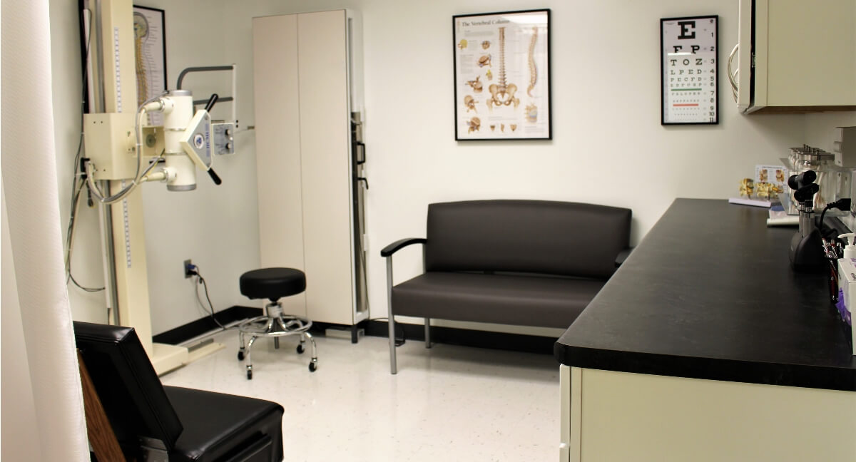 Heinen Chiropractic, S.C. exam room