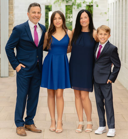 Dr Friedman family photo