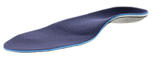 Navy blue shoe insert