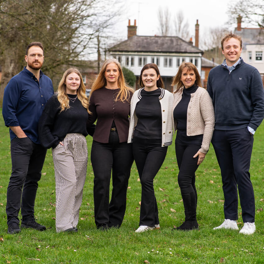 Hungerford Chiropractic & Physiotherapy Healthcare team standing together outdoors