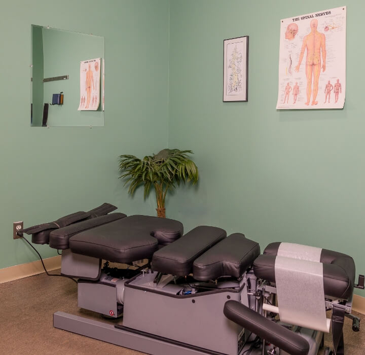 Buckle Family Chiropractic adjusting table