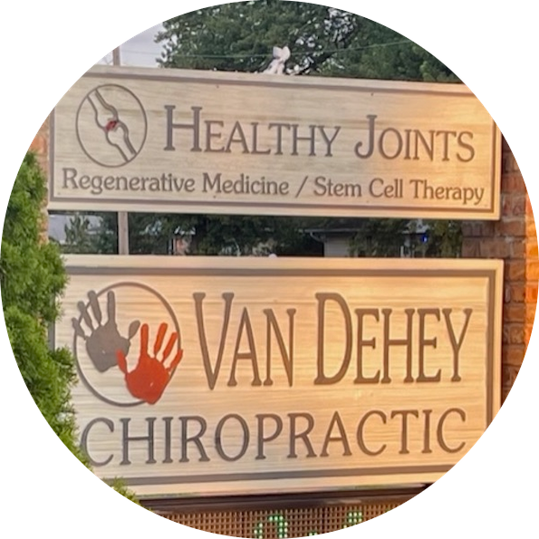 VanDehey Chiropractic Health Center exterior sign