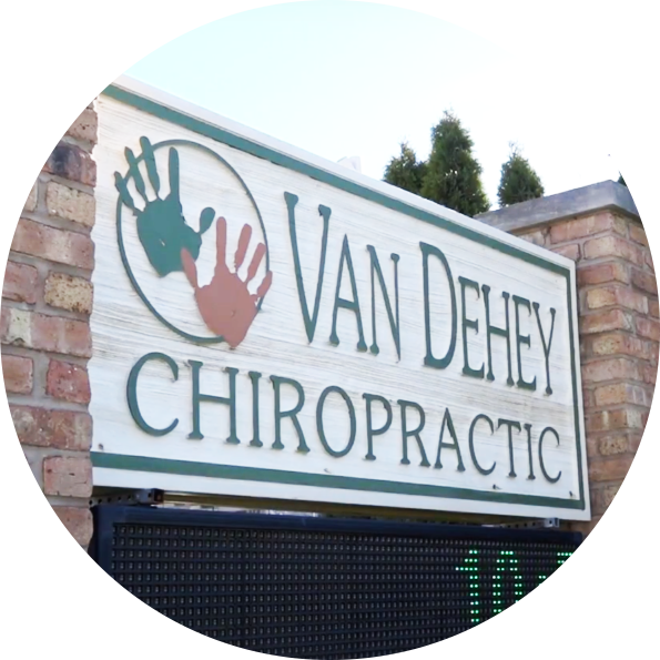 VanDehey Chiropractic Health Center exterior sign