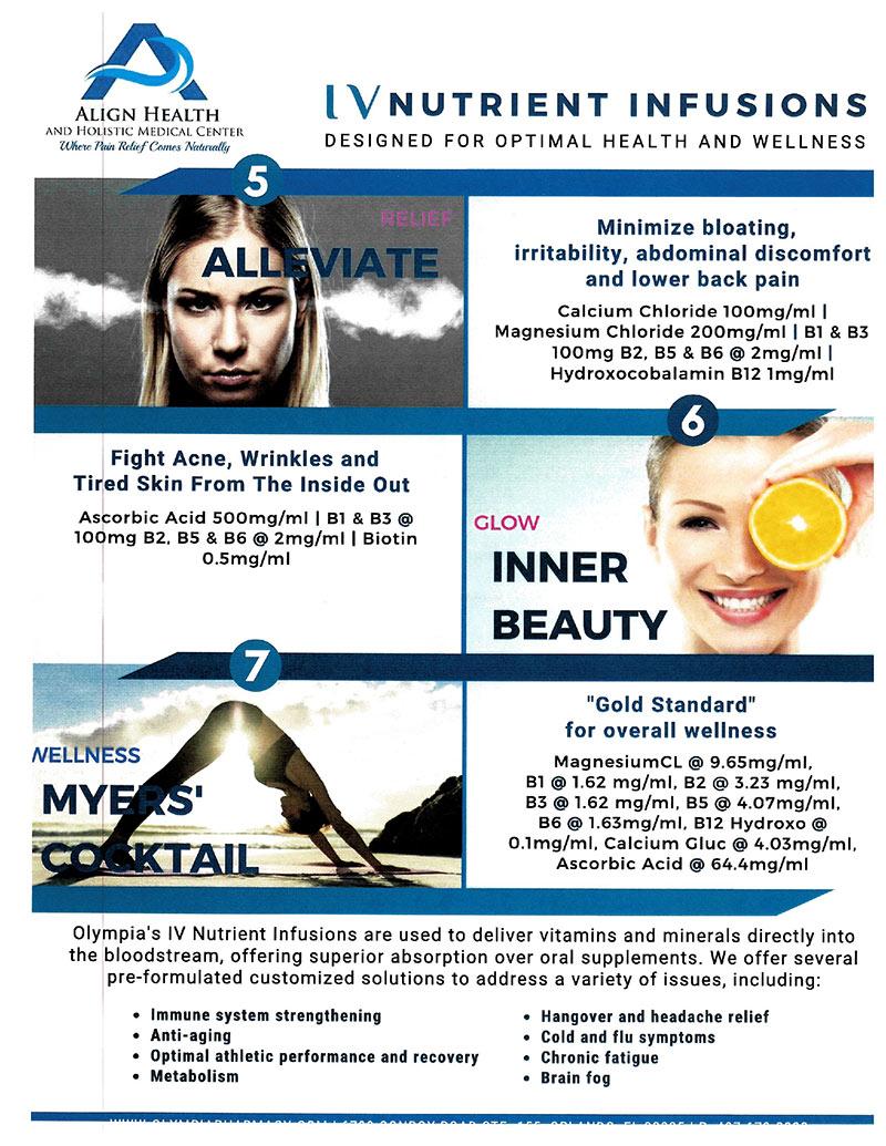 IV Therapy Marketing flyer page 2