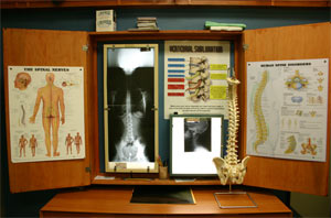 Our xray machine here at Laskow Chiropractic Clinic