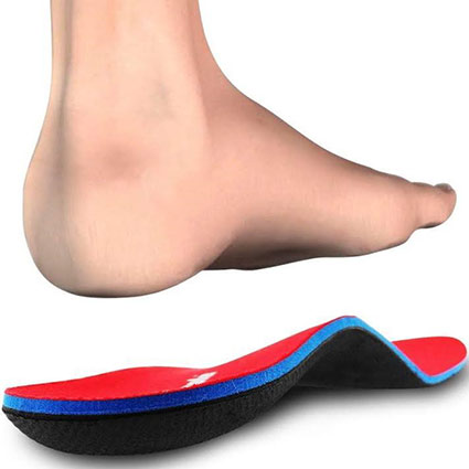 illustration of custom orthotics