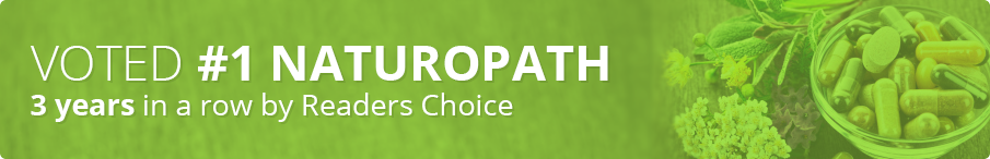voted #1 in naturopathy 5 years in a row