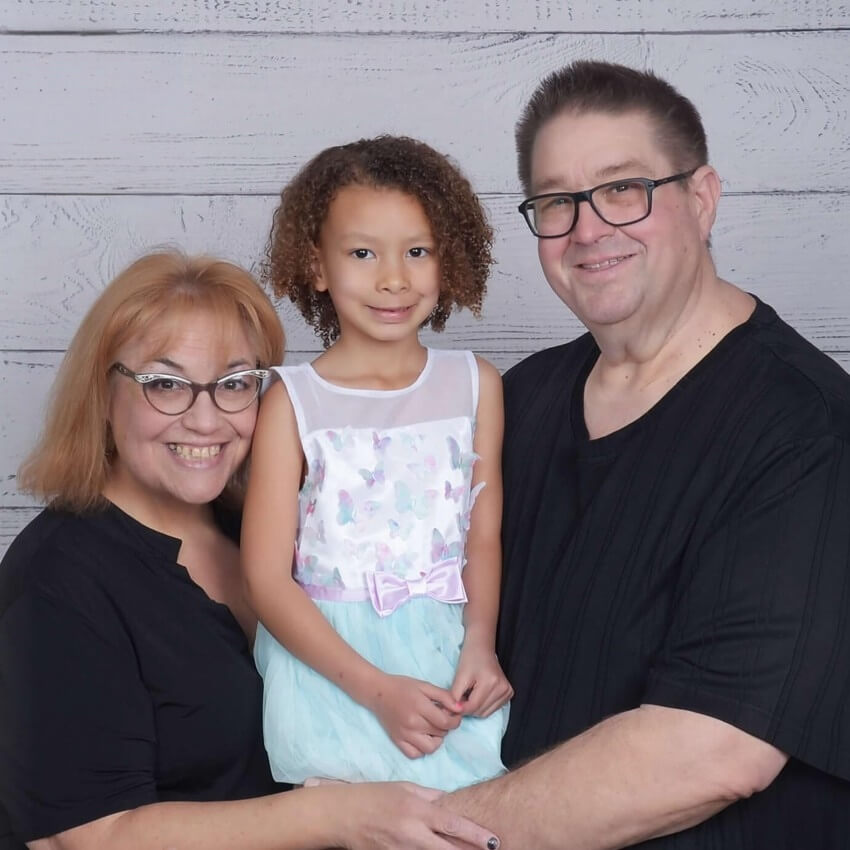 St. John chiropractor Dr Corlin with his family