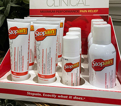 Stopain products