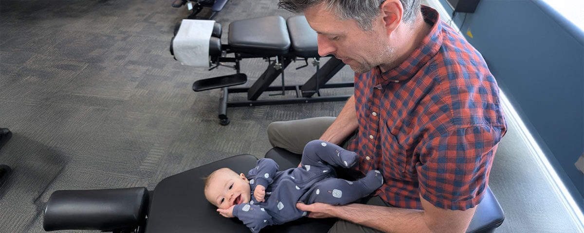 dr with baby