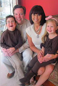 Dr. James Campbell and his family