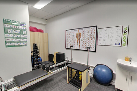 Health Assessment room at Perth Sports Injury Clinic