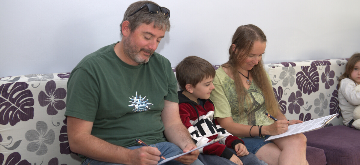 Canberra patients sitting in waiting room