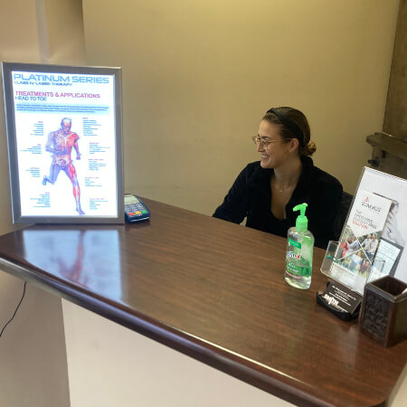 Hoover Spine and Joint Center reception area