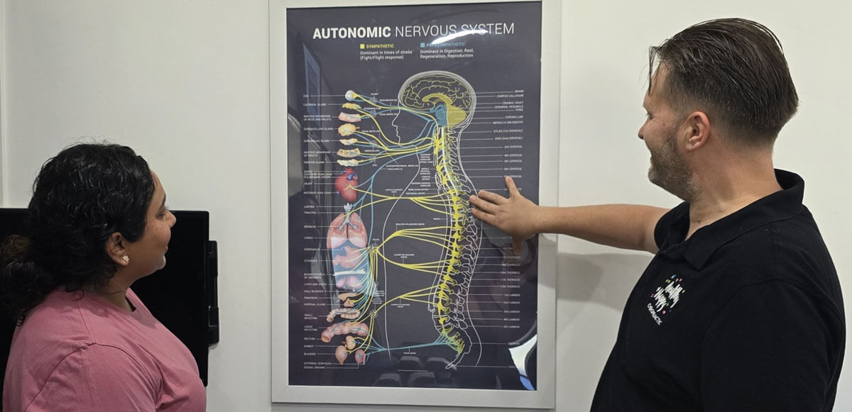 Female patient in discussion with doctor