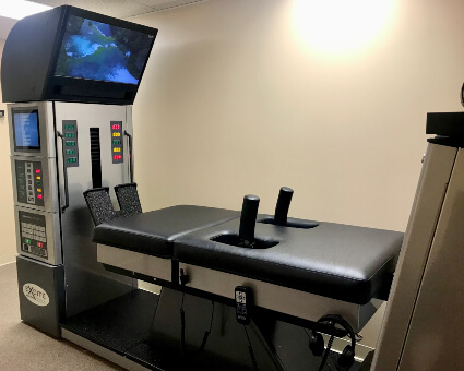 Spinal decompression table at WNY Spinal Solutions