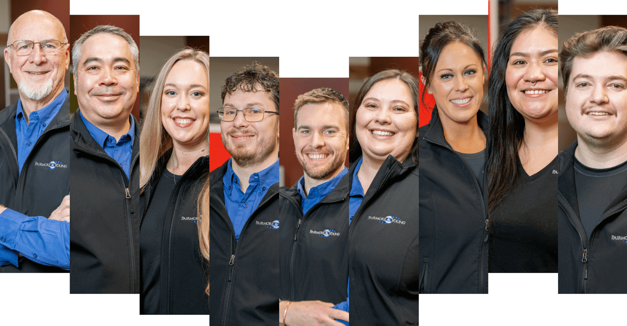 Photo collage of the Pairmore & Young: Synergy Chiropractic team