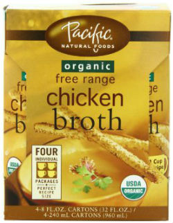 9 Cups Free Range Organic Chicken Broth