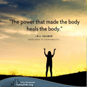 The power that made the body...