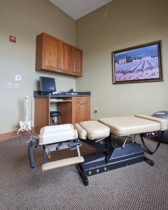 different angle of treatment room