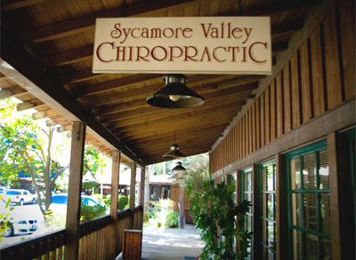 Sycamore Valley Chiropractic Sign