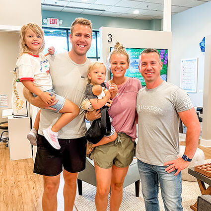 Family visits clinic