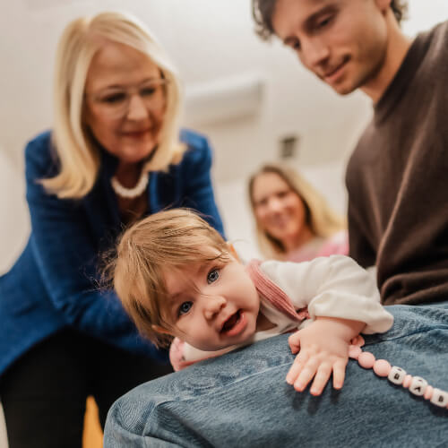 Fresno chiropractor adjusting a pediatric patient