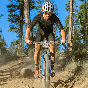 Payson riding his bike