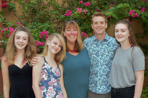 Dr. Rumpel and his family.