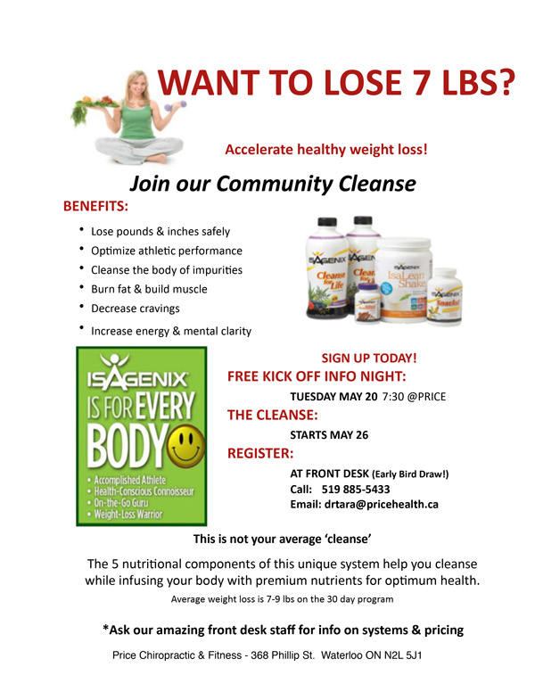 {PRACTICE NAME} Community Cleanse Flyer