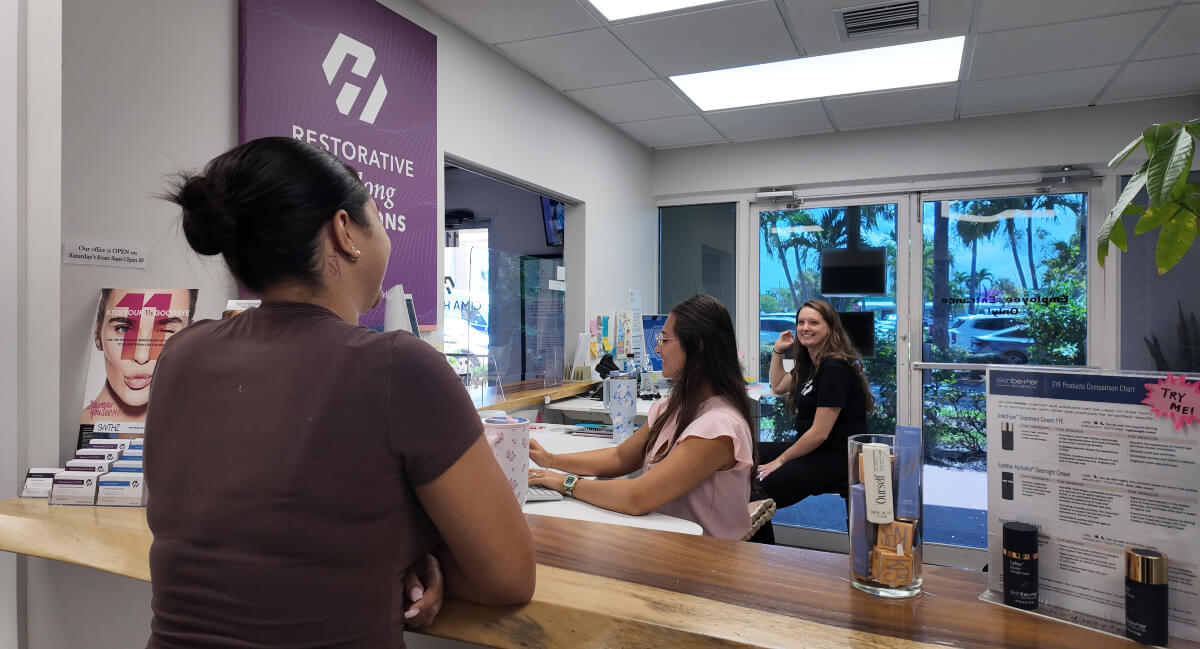 PGA Chiropractic Health Center reception area
