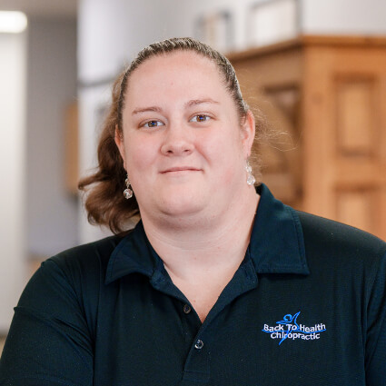 Emily, Back To Health Chiropractic massage therapist
