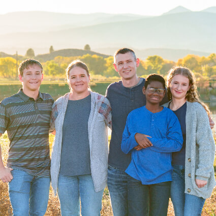 Dr. Carroll and family