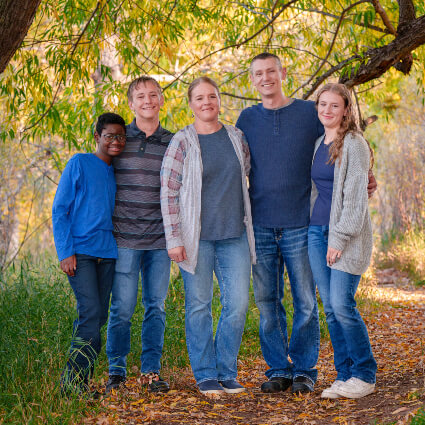 Dr. Derek with family