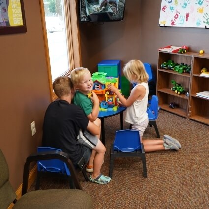 Hoganson Chiropractic Center kids play area