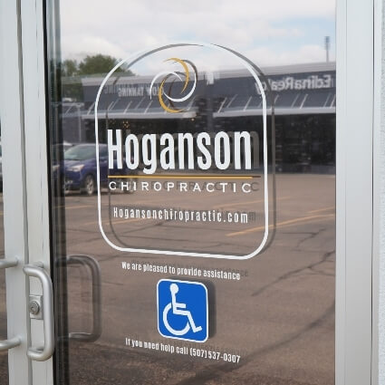 Office front door