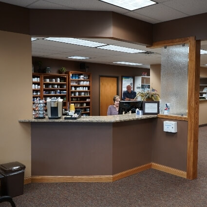Hoganson Chiropractic Center reception area