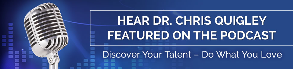 Dr. Chris Quigley Featured on Podcast Banner in Boston, MA