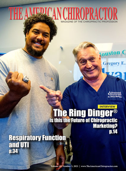 Dr. Johnson on magazine cover