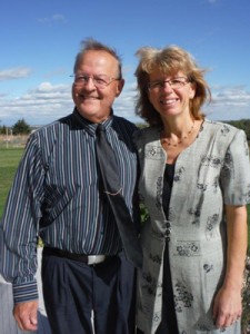 Yankton Chiropractor Dr. Marlin Braun and his wife