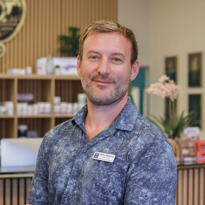 Forest Lake massage therapist Marko Djapovic
