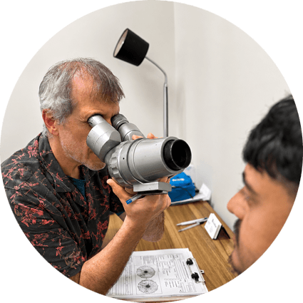 iridology patient