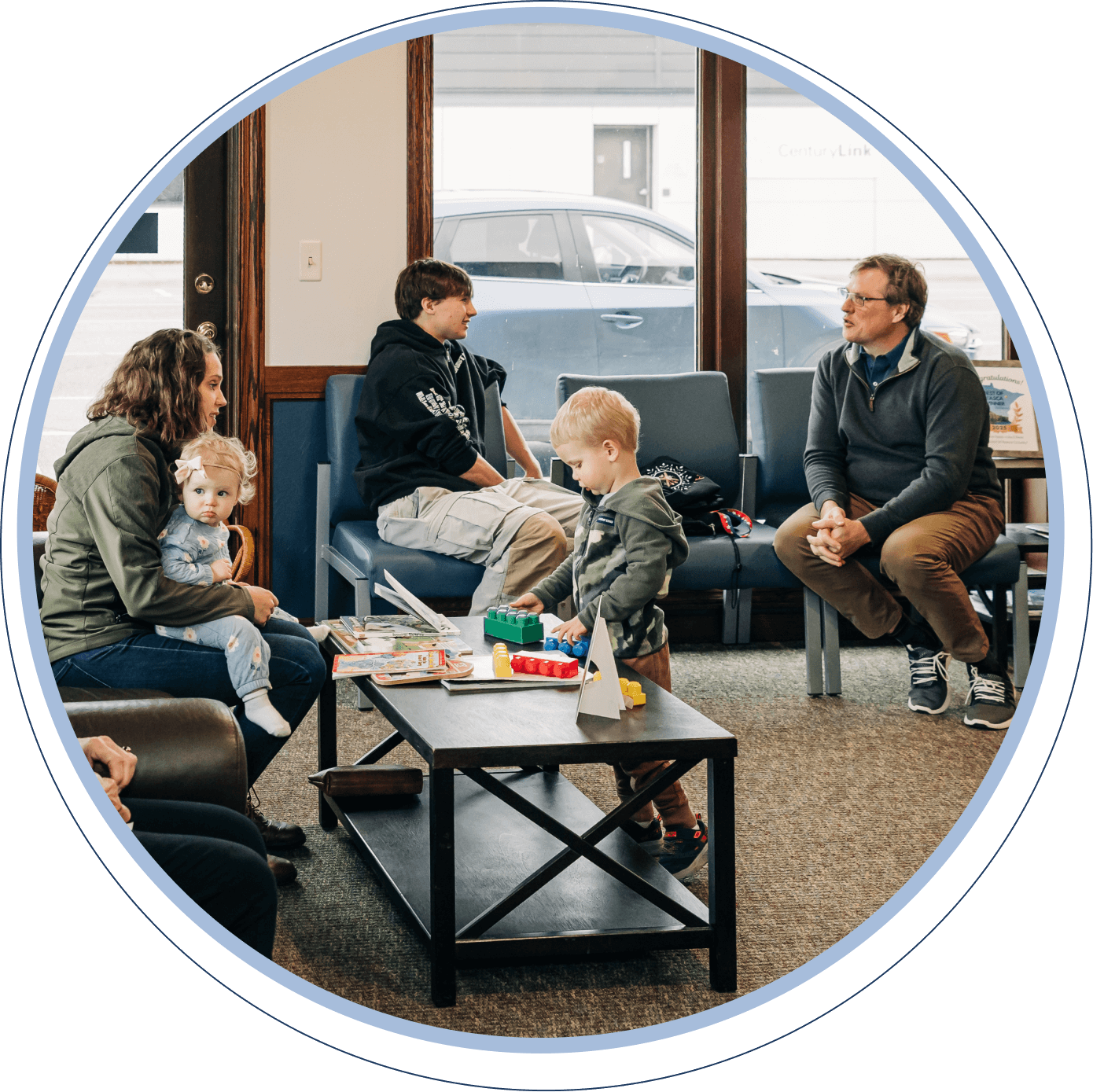 Davis Chiropractic Health & Wellness, P.A. waiting area