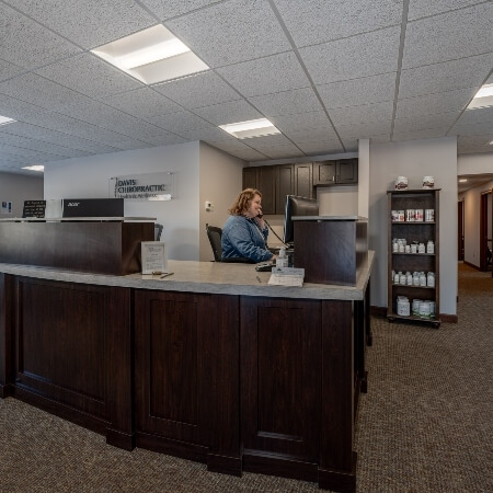 Davis Chiropractic Health & Wellness, P.A. reception area