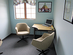 Consultation room at Seeds Of Hope Family Chiropractic